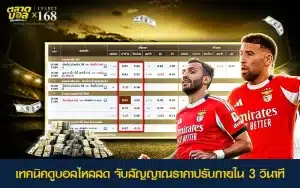 อธิบายเทคนิคดูบอลไหลสดเพื่อจับจังหวะราคา