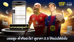 แทงบอล บอลสูง-ต่ำ คืออะไร